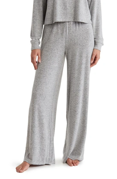 Abound Easy Cozy Wide Leg Pajama Pants In Grey Pearl Marl