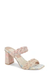 Dolce Vita Paily Braided Sandal In Pink Floral
