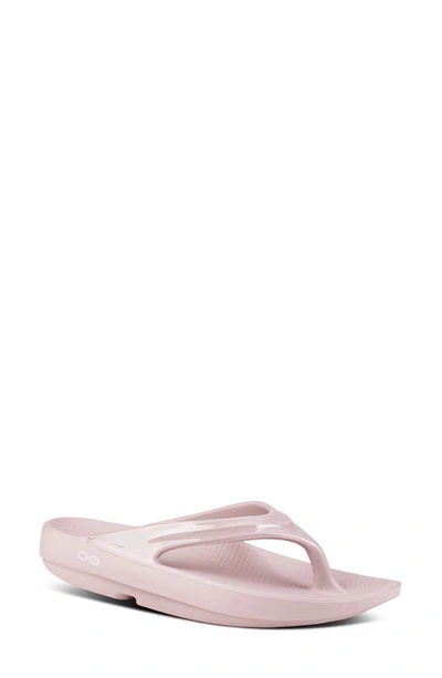 Oofos Oolala Flip Flop In Stardust
