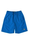 Billabong Kids' All Day Layback Swim Trunks In Cobalt