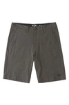 Billabong Kids' Crossfire Chino Shorts In Asphalt