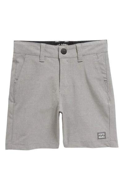 Billabong Kids' Crossfire Chino Shorts In Grey