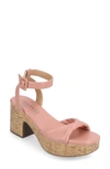Journee Collection Tru Comfort Eianna Sandal In Pink