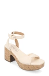 Journee Collection Tru Comfort Eianna Sandal In Beige