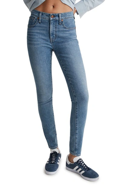 Madewell Mid Rise Skinny Jeans In Heathfield Wash