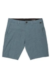 Volcom Kids' Little Boys Frickin Cross Shred Static Shorts - Cruzer Blue In Grey