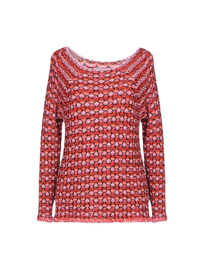Maje Sweater In Red