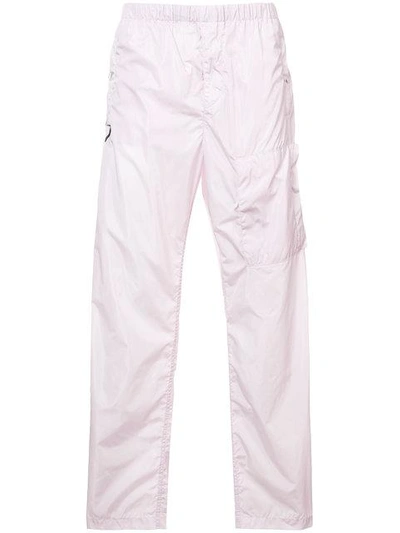 Givenchy Elasticated Waist Trousers In Pink & Purple