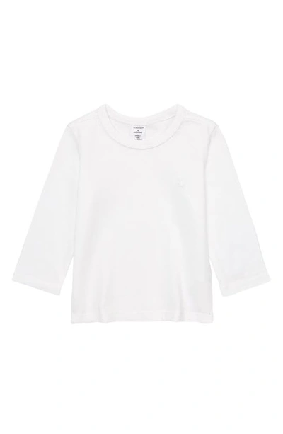 Nordstrom Babies' Everyday Long Sleeve T-shirt In White