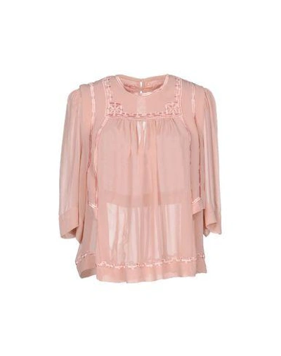 Isabel Marant Blouses In Pastel Pink