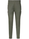 Andrea Marques Skinny Trousers In Eucalipto