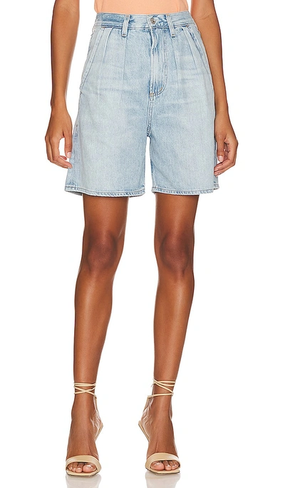 Citizens Of Humanity Maritzy Denim Trouser Shorts In Winsor