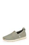 Toms Women's Alpargata Resident Pink Slip On Sneakers In Vetiver Grey