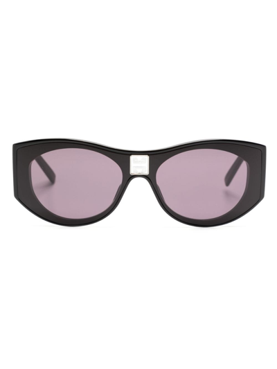 Givenchy Eyewear Butterfly Frame Sunglasses In Black