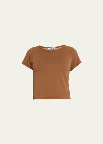 Éterne Women's Cotton-modal Baby T-shirt In Brown