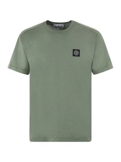 Stone Island T-shirt  In Verde Militare