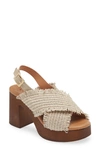 Cordani Wendy Platform Sandal In Beige