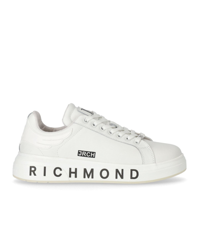 John Richmond White Sneaker With Logo