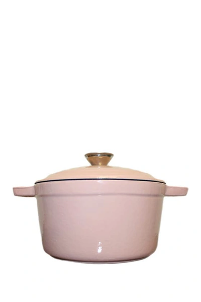 Berghoff Neo Pink Cast Iron 5 Qt. Oval Covered Casserole