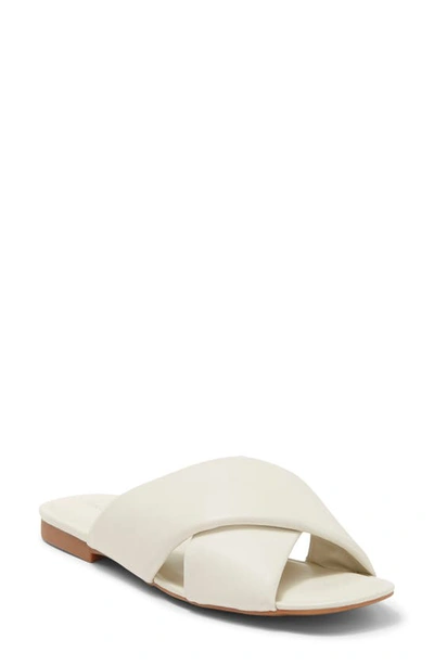 Caslon Calla Slide Sandal In Ivory Shell