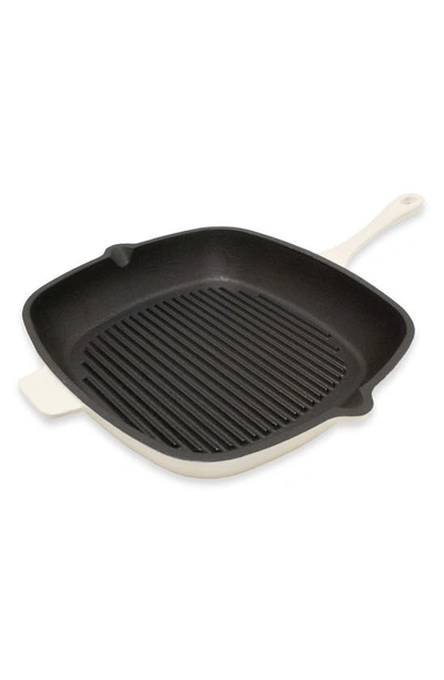 Berghoff International Neo 11" Cast Iron Square Grill In Cream
