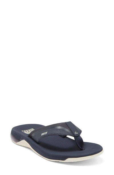 Reef Anchor Flip Flop In Navy/ White