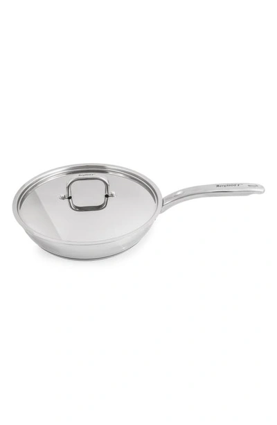 Berghoff 18/10 Stainless Steel Skillet With Lid In Silver