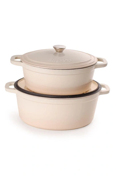 Berghoff Neo 4-piece Cast Iron Set In Cream