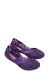 Melissa Campana Papel Flat In Purple