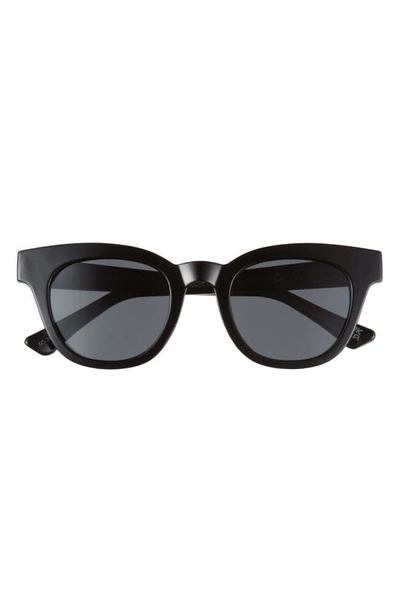 Aire 50mm Dorado D-frame Sunglasses In Black / Smoke Mono Polar