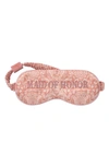 Slip Wedding Party Sleep Mask In Maid Of Honor