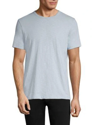 Theory Short-sleeve Cotton Tee In Breeze