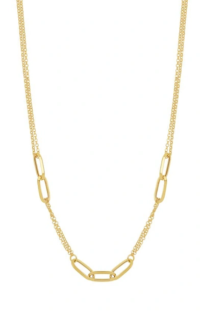 Bony Levy 14k Gold Link Necklace In 14k Yellow Gold