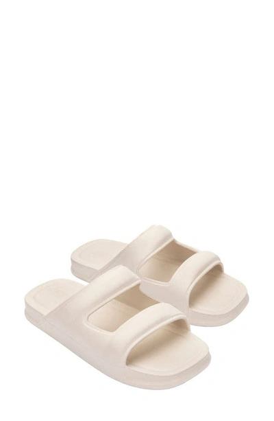 Melissa Free Grow Slide Sandal In Beige