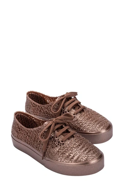 Melissa Campana Papel Sneaker In Metal Pink ModeSens