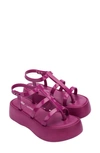 Melissa X Salinas Caribe Platform Sandal In Pink