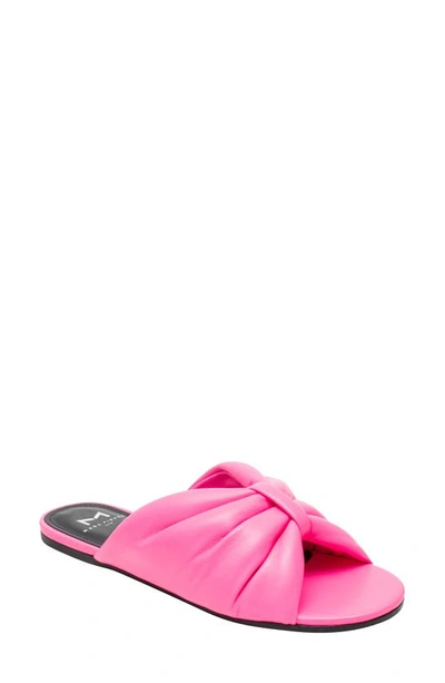 Marc Fisher Ltd Olita Slide Sandal In Medium Pink