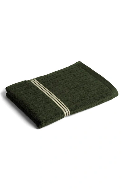 Baina Emerald Hand Towel In Moss