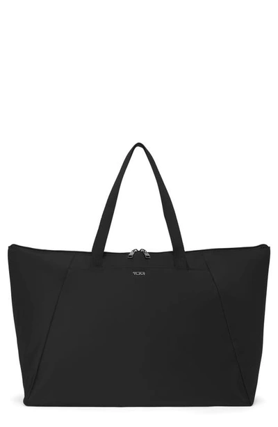 Tumi Just In Case Large Zip Tote Bag In Black/ Gold