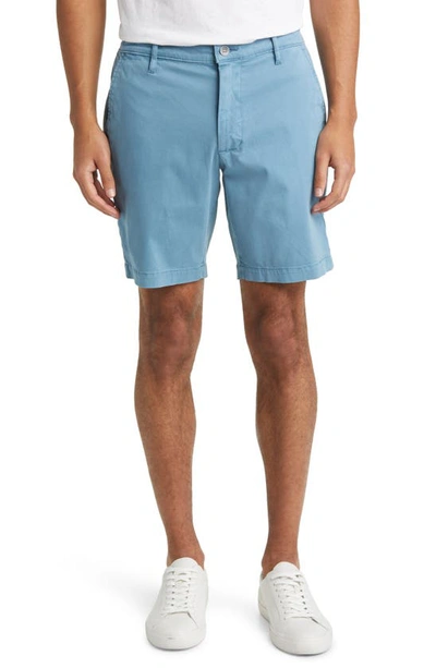 Ag Wanderer 8.5 Stretch Cotton Shorts In Sulfur Clear Skies
