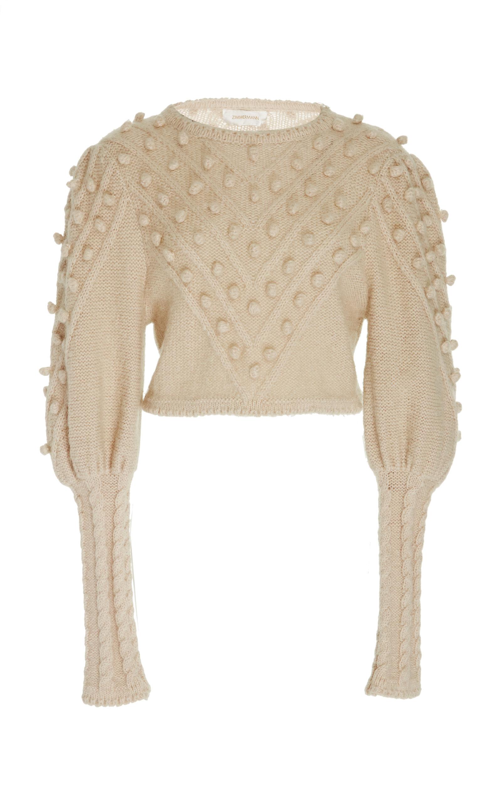 zimmermann fleeting bauble sweater dress