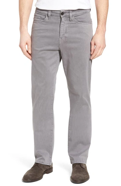 34 Heritage Charisma Comfort-rise Classic Straight Fit Twill Pants In Shark Grey Twill