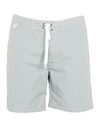Sundek Swim Shorts In Light Grey