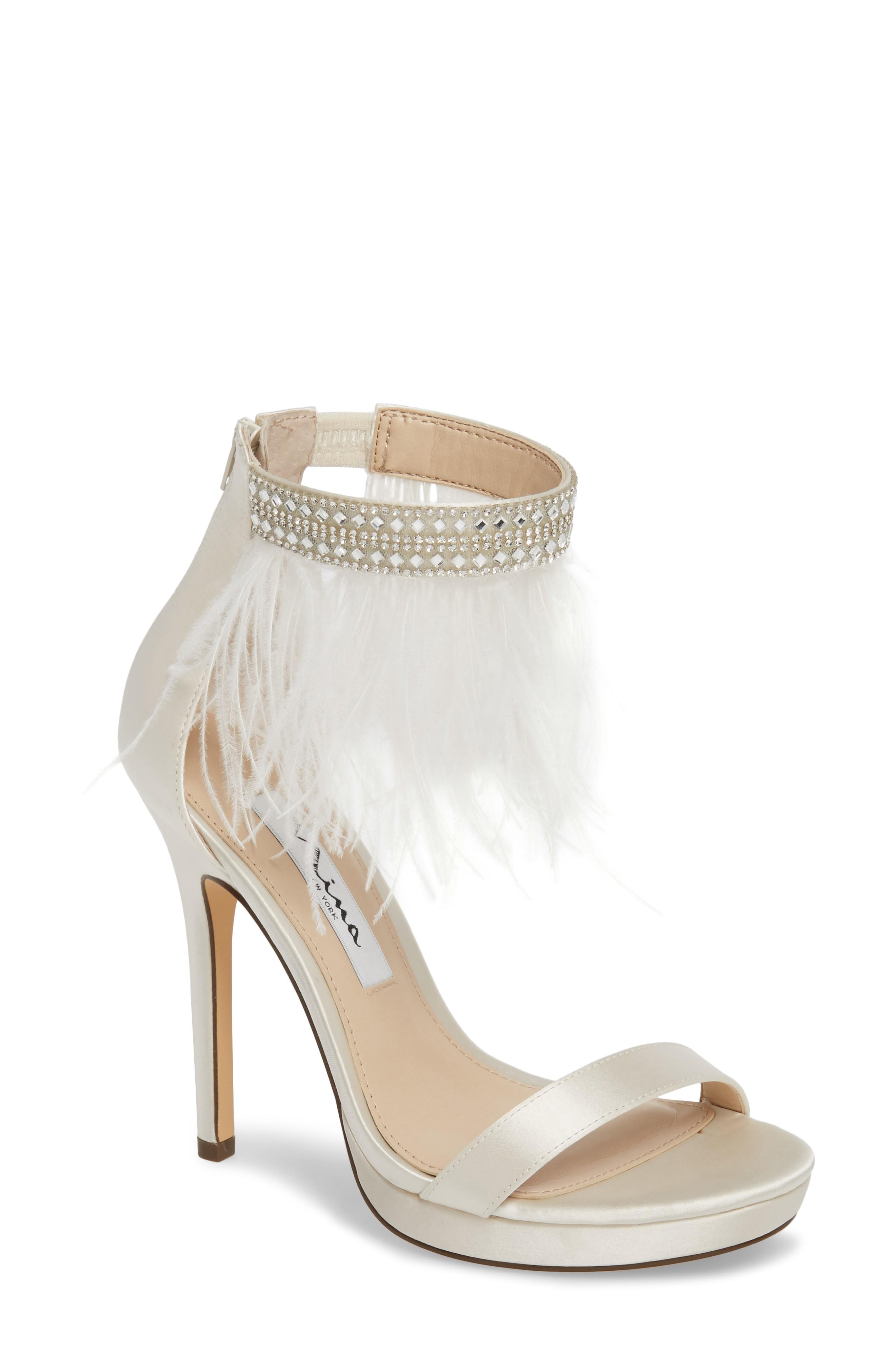 nina feather shoes