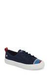 Sperry Crest Vibe Slip-on Sneaker In Navy Buoy Stripe Canvas