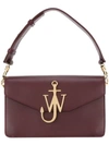 Jw Anderson Logo Detail Purse Bag In Red