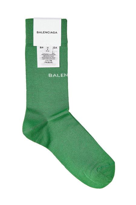 balenciaga green socks