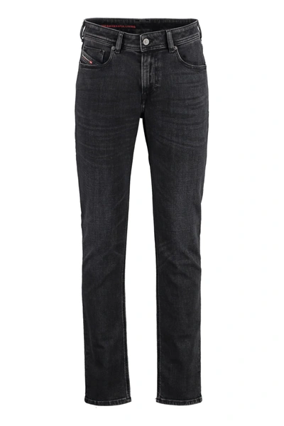 Diesel 1979 Sleenker 5-pocket Skinny Jeans In Black