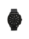 Philipp Plein Men's Chronograph Spectre Black Silicone Strap Watch 44mm In Multi