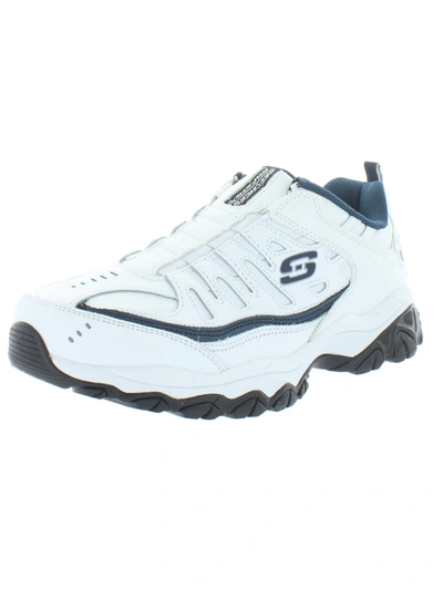 Skechers After Burn M. Fit - Falken Mens Leather Air-cooled Running Shoes In Multi